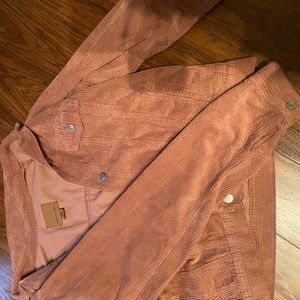 American Eagle Burnt Orange Corduroy Jacket